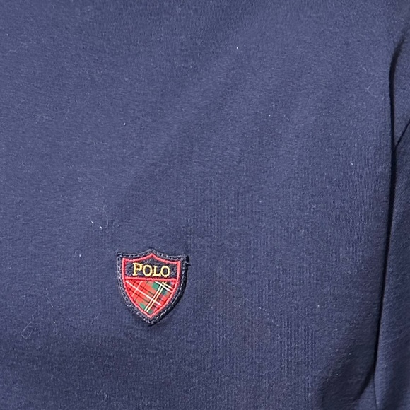 Ralph Lauren Polo Golf men's shirt size large, 100% pima cotton. Navy in color - Picture 3 of 5